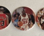 Michael Jordan Pogs Milk Cap Trading Cards Lot Of 3 Upper Deck #27 28 29 - $3.95