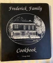 1991 Frederick Family Cookbook~ Family Photos/Names On Recipes~Corning Iowa~Aged - £15.82 GBP