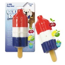 Cool Pup Dog Toy Rocket Pop Ice Cream Popsicle Shaped Frozen Water Summer Toys - £10.19 GBP