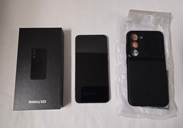 Samsung Galaxy S23 256GB Phantom Black Unlocked SM-S911W Android 14 Spig... - $545.74