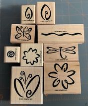 Stampin Up fresh flowers for stamp set - £8.01 GBP