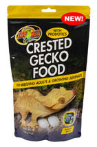 Zoo Med Crested Gecko Food with Probiotics For Breeding Adults and Growing Juven - £36.23 GBP