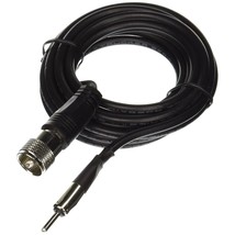 RoadPro RP-100C 10&#39; AM/FM Antenna Coaxial Cable,Black - £18.02 GBP