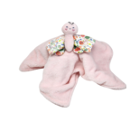 CARTER&#39;S JUST ONE YOU PINK BUTTERFLY SECURITY BLANKET STUFFED ANIMAL PLU... - $46.55