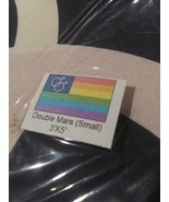 Small Double Mars Pride Flag 3x5ft Rainbow Pride Flag LGBT MLM Flag - $3.00
