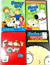 FAMILY GUY DVD Lot, Stewie Griffin the untold Story, Freaken Sweet and Vol. 2, 6 - £14.01 GBP