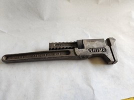 Vintage Trimo Size 18 PAT 12-19-11 Adjustable Monkey Wrench Made in USA  - £54.81 GBP