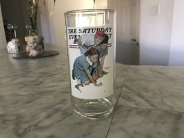 Norman Rockwell The Saturday Evening Post Knuckles Down Glass - $9.24