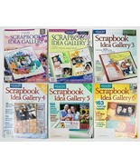 MEMORY MAKERS SCRAPBOOK IDEA GALLERY PAPERBACK BOOKS LOT OF 6 SCRAPBOOKING - $18.26 CAD