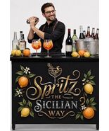 CUSTOM LOGO PORTABLE BAR FOLDABLE EVENT BAR FOR CATERING &amp; BARTENDING PA... - $1,027.62
