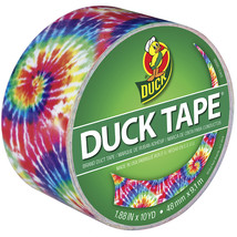 Patterned Duck Tape 1.88&quot;X10yd-Love Tie-Dye - £11.39 GBP
