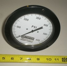 METADURE DWYER PRESSURE GAGE Gauge MIL SPEC 0-600 psi With Box - $11.98