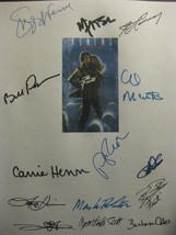 Aliens Signed Film Movie Screenplay Script X14 Autograph Sigourney Weaver Michae - £16.02 GBP