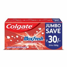 Colgate MaxFresh Toothpaste, Red Gel Paste with Menthol for Super Fresh ... - $37.54