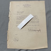 Antique Letter Beaumont Texas 1935 J. R. McDougald  Political TX - $37.95
