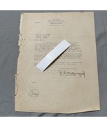 Antique Letter Beaumont Texas 1935 J. R. McDougald  Political TX - $37.95
