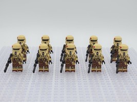 10pcs Shoretroopers Star Wars The Mandalorian Custom Minifigures Toys - £18.00 GBP