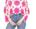 Rain And Rose Quinn Knit Floral Top Size One Size - $67.32
