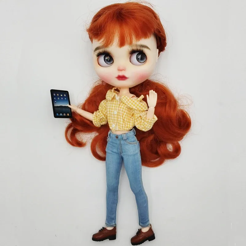 Blythe Azone Doll Clothes Fashion Camisole Jeans Pants for Doll Shoes Boots OB24 - £12.51 GBP+