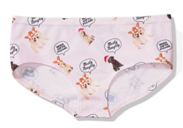 Victoria’S Secreto Rosa Vacaciones Cachorro Santa Gorros Perros Hipster Bikini - £9.45 GBP