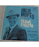 Frank Sinatra, High Hopes – with All My Tomorrows – Vintage Vinyl Record... - £6.22 GBP