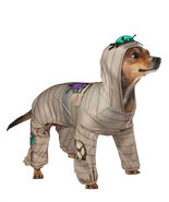 Mummy Egyptian Undead Fancy Dress Up Halloween Rubie&#39;s Pet Dog Cat Costu... - $22.53