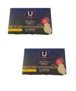 2X U by Kotex CleanWear Ultra Thin Feminine Pads w/Wings, 32 Count Ea - £10.24 GBP