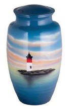 Large/Adult 200 Cubic Inch Lighthouse Beacon Aluminum Cremation Urn for Ashes - £156.64 GBP