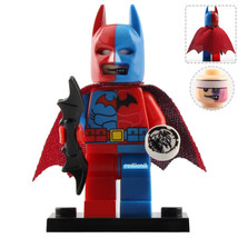 Two-Face Batman DC Comics Super Heroes Lego Compatible Minifigure Blocks Toys - £2.39 GBP