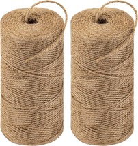 Twine String 1312 Feet Long Natural Jute Twine Hemp Rope for Gardening C... - $257.84 MXN