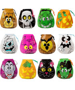 Halloween Drawstring Trick or Treat Bags 72Pcs Party Candy Sweet Goody B... - £7.51 GBP