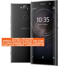 Sony Xperia Xa2 H3113/H4133 3gb 32gb 23mp Impronte 5.2 &quot; Android Smartphone 4g - £239.45 GBP+