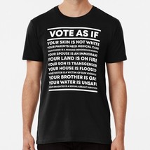 Vote As If S to 5XL Made in the USA T-Shirt - £17.56 GBP