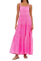 Oliphant strappy maxi dress in Delray Pink - size XS - £159.20 GBP