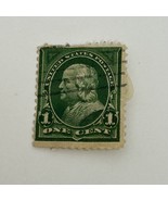 USA 1894 - SG 283 -  1 Cent  (Green) -  Franklin - Fine Used - $176.48 MXN