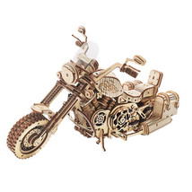 Robotime Mechanical Gears 3D Wooden Puzzle - Motorcycle - £70.11 GBP