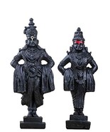 Lord Vitthal Rakhumai Idol, Standard. Size - 12.7 x 5.1 x 21.6 cm) Black - £27.58 GBP