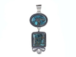 Mary Ellen Navajo Sterling/turquoise pendant a - £306.55 GBP