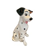 Disney Japan Pongo 101 Dalmations Dog Ceramic Vintage Figurine 1960&#39;s 5” - $9.85