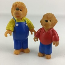 The Berenstain Bears McDonald&#39;s Collectible Figures Fuzzy Papa Son Vintage 1986 - £12.16 GBP