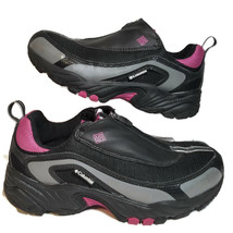 Columbia Omni Grip Trail Running Shoes Womens 8.5 Pink Zipper Cover BL14... - $16.82