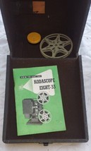 Eastman Kodak Co. 8mm Kodascope Eight Model 33 Movie Projector, Manual, ... - £73.51 GBP