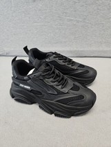 Steve Madden Black Possesion Black Low Sneakers Size 8.5 Mens New (C16) - $29.70