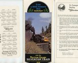 Ride the Narrow Gauge Silverton Train Railroad Brochure Colorado 1970  - $21.78