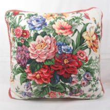 Waverly Samantha Floral Mario Buatta 20-inch Square Decorative Pillow - $50.00