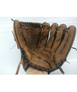Louisville Slugger 12&quot; RHT Baseball Glove Genesis 1884 Series Black Brown - £18.86 GBP