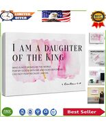 I Am the Daughter of a King Framed Wall Art - Inspiring Christian Decor - $44.74 CAD