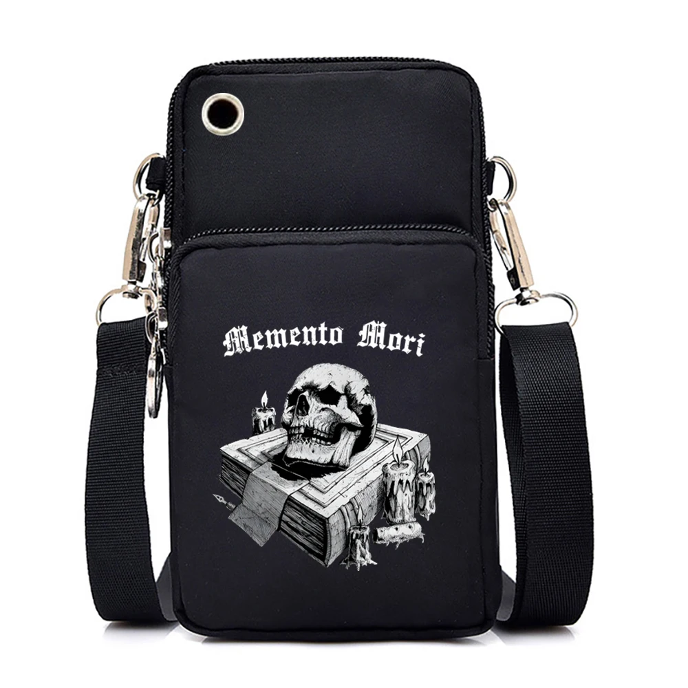 Gothic Skull Series Women Mini Mobile Phone Bag Harajuku Messenger Bag P... - $16.69