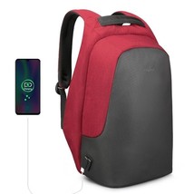 Fashion Women Casual Backpack 15.6 inch Laptop Waterproof Men USB Charging Trave - £63.87 GBP