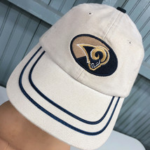 St. Louis Rams Los Angeles Reebok NFL Canvas Strapback Baseball Cap Hat  - £10.47 GBP